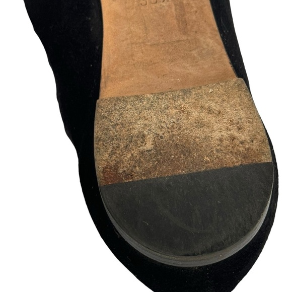 Chloe Lauren scalloped suede ballet flats woman’s SZ. 6 - Picture 15 of 16